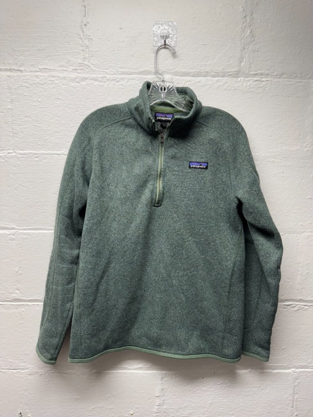 Patagonia Women's Better Sweater 1/4-Zip Fleece - Hemlock Green - Picture 2 of 4